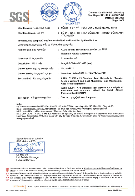 Chứng nhận an toàn